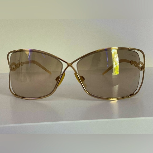 2001 Roberto Cavalli Snake w Swarovski Crystal sunglasses $1100 MSRP - Picture 3 of 7